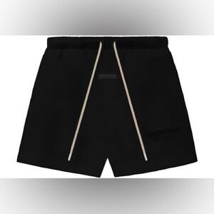 Fear of god Essentials Jet Black Shorts (XS-XL)
